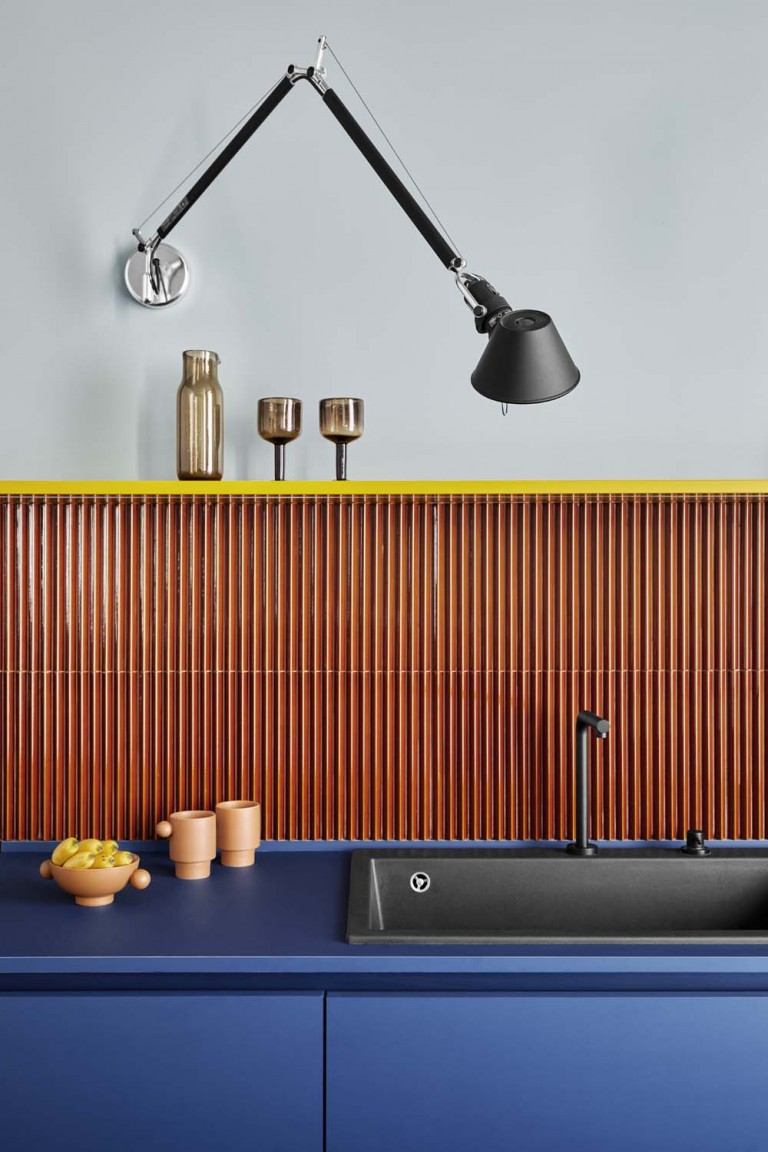 Cucina open space contemporanea
